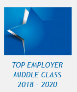 Logo: top employer in the middle class 2018 - 2020